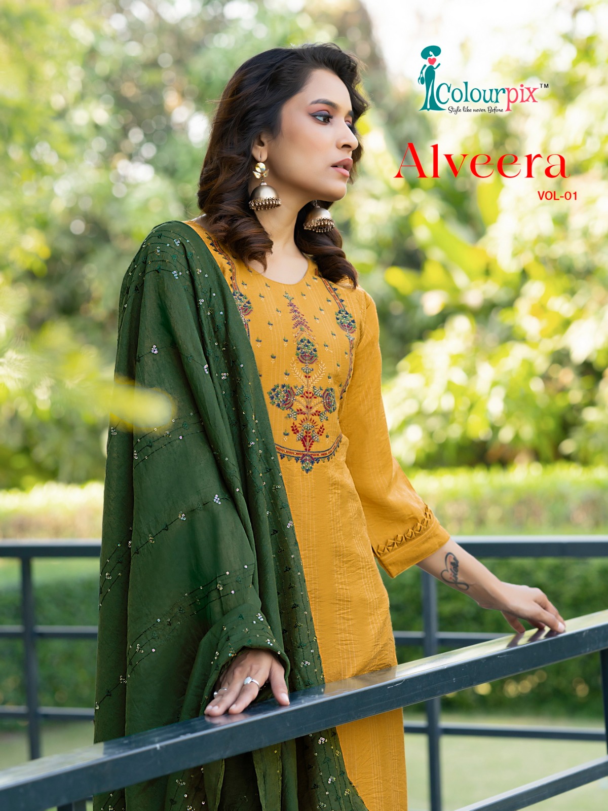 COLOURPIX KURTI ALVEERA VOL.1